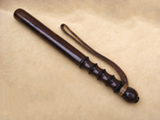 Devon Constabulary police truncheon with Hiatt leather strap